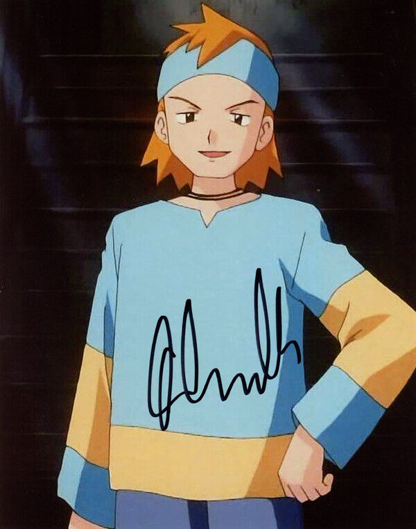 ANDREW RANNELLS SIGNED AUTOGRAPHED 8x10 PHOTO VOICE OF MORTY POKEMON BECKETT BAS