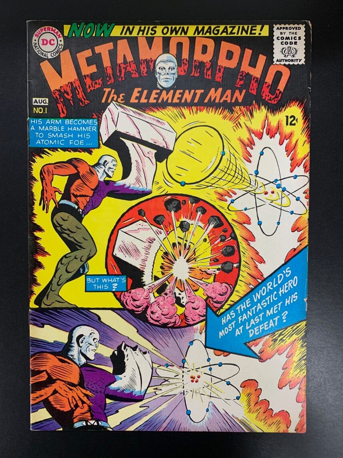 METAMORPHO #1 - 1st  Metamorpho Comic - Excellent Registration and colors
