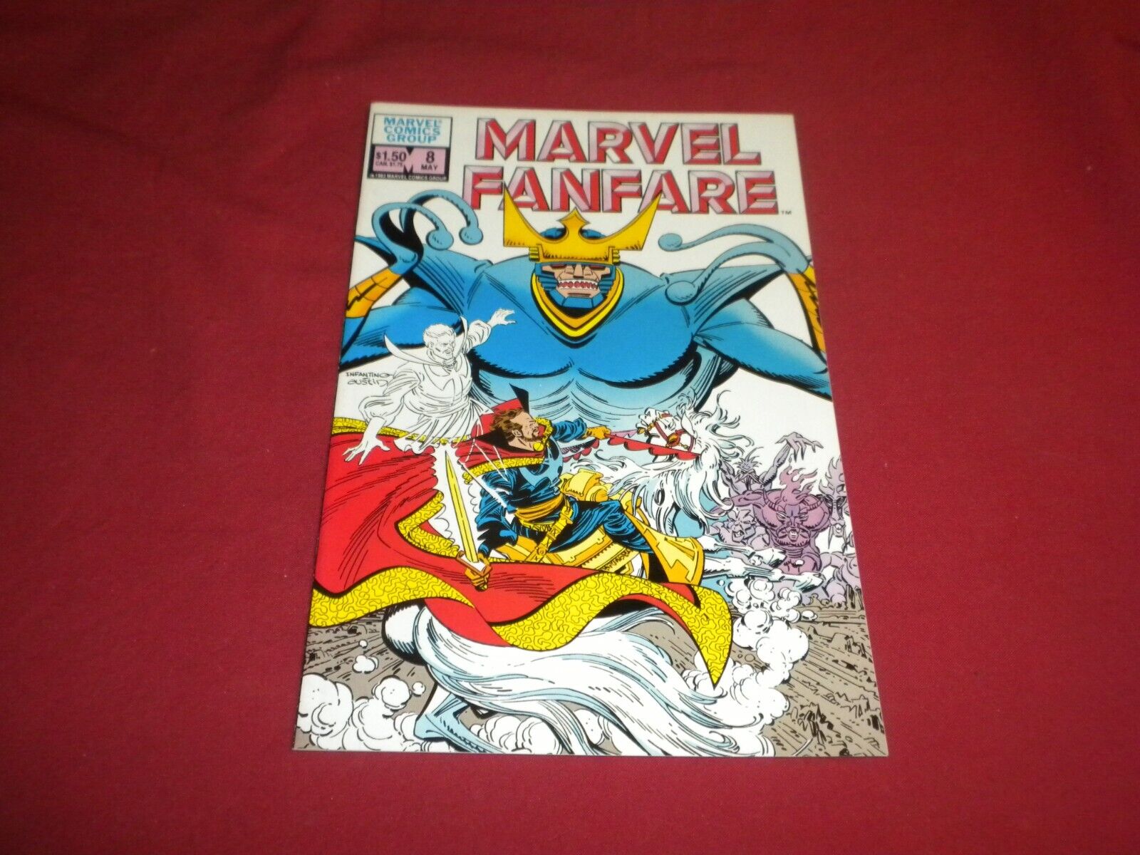 BX1 Marvel Fanfare #8 marvel 1983 comic 9.2 bronze age