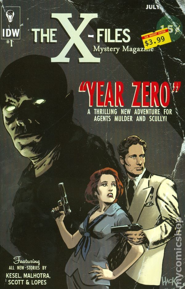 X-Files Year Zero 1SUB FN 2014 Stock Image