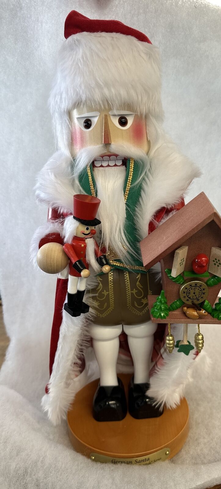 STEINBACH GERMAN SANTA 22ND In The “CHRISTMAS LEGENDS” Series  18inch Tall
