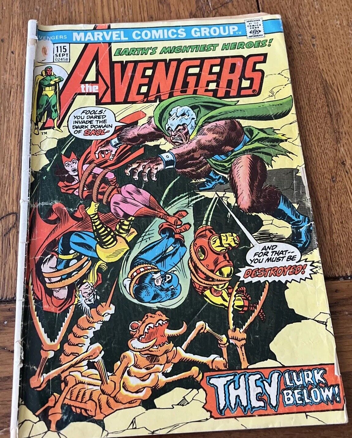 Avengers #115 (Marvel Comics 1973)