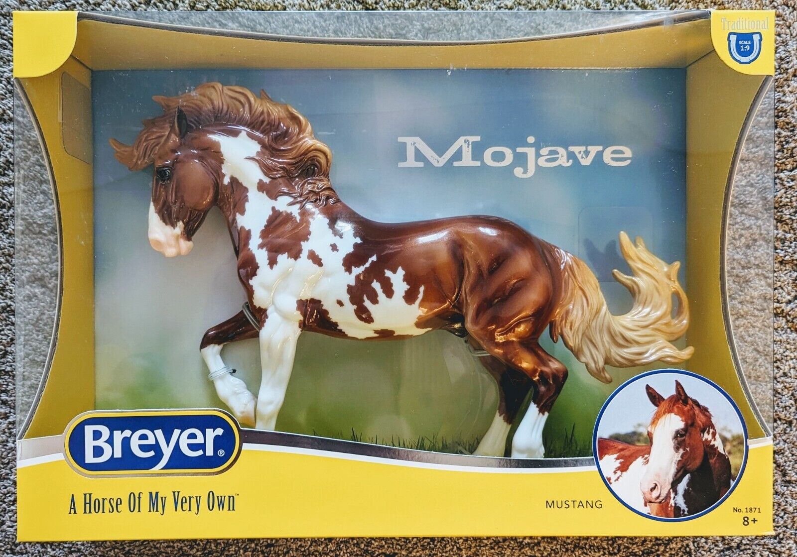 Breyer Horse 2024 Collectors Club Appreciation GLOSSY Mojave Mustang 9317 NIB