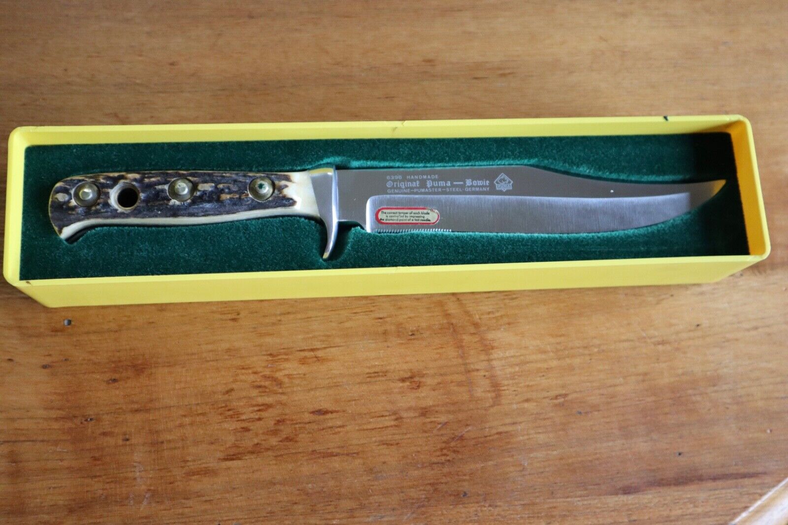 Vintage Puma 6396 Bowie Knife