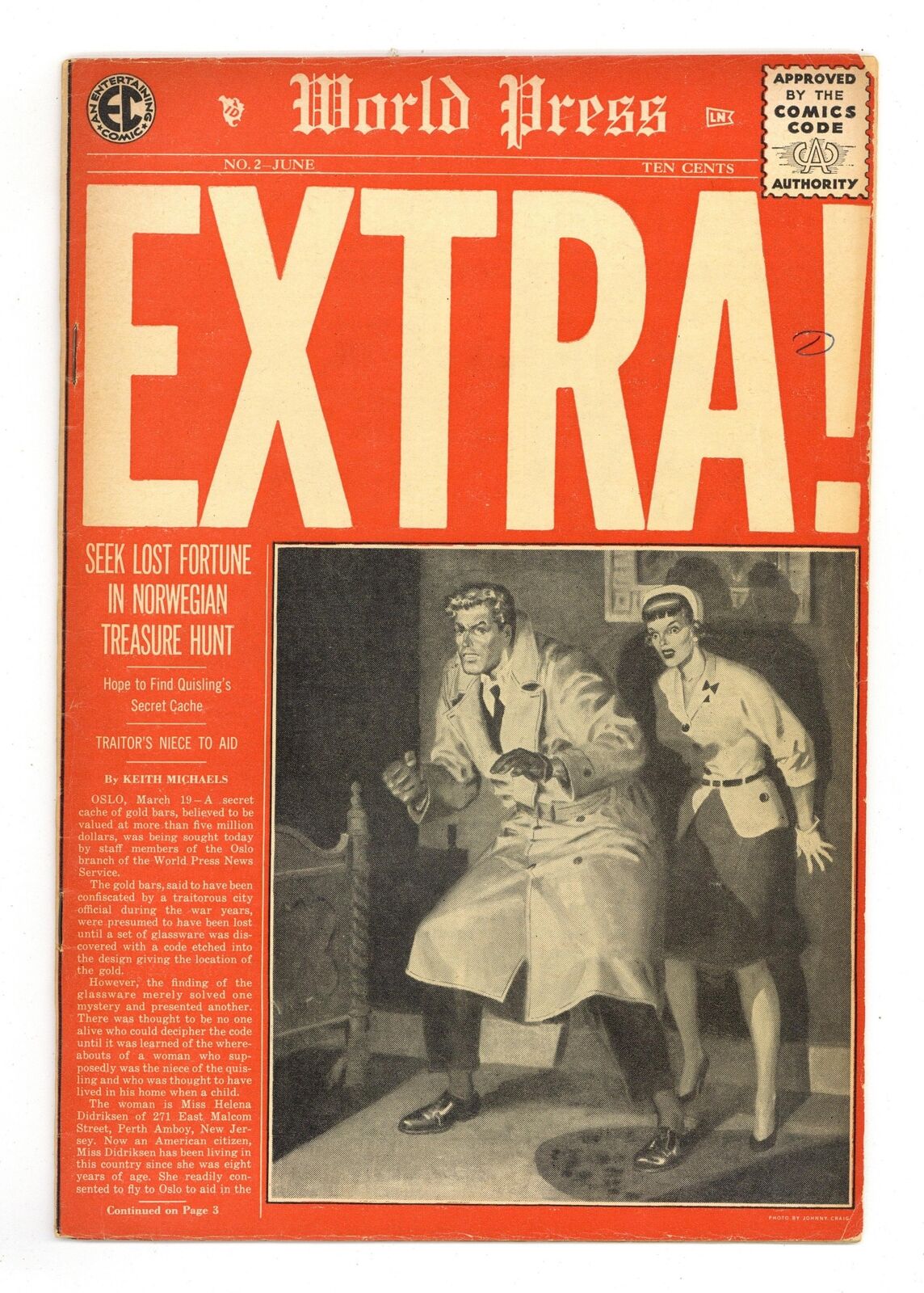 Extra #2 GD/VG 3.0 1955