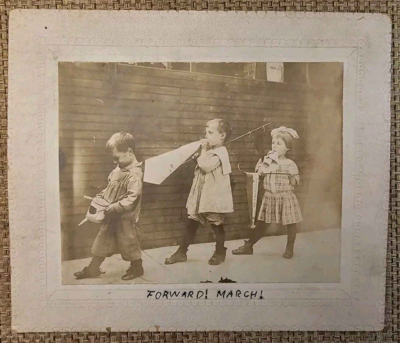 Antique Photo, Children's Parade, Pottstown, PA, Identified, Unique
