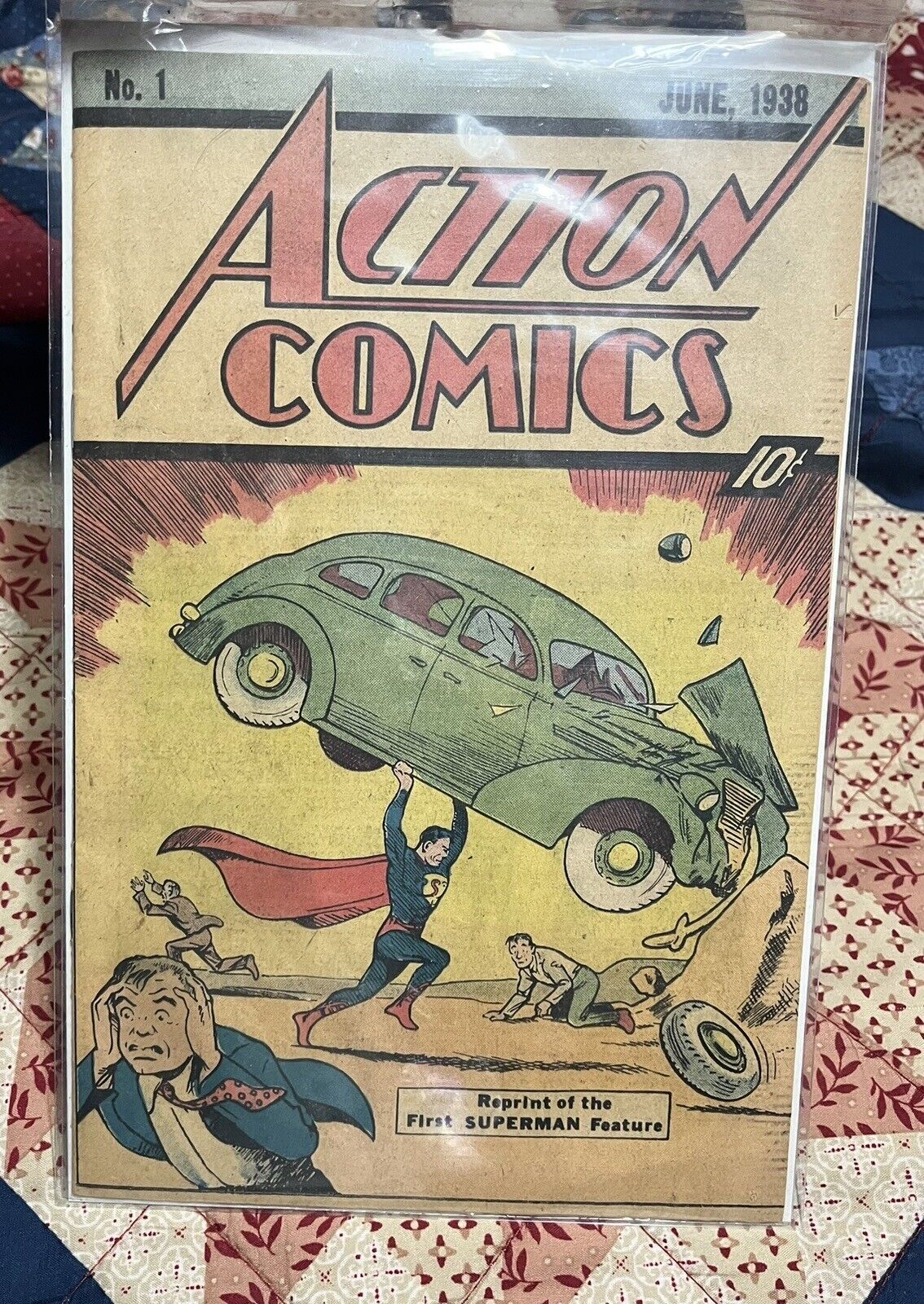 Action Comics #1 Reprint (Safeguard, 1976) [RARE]