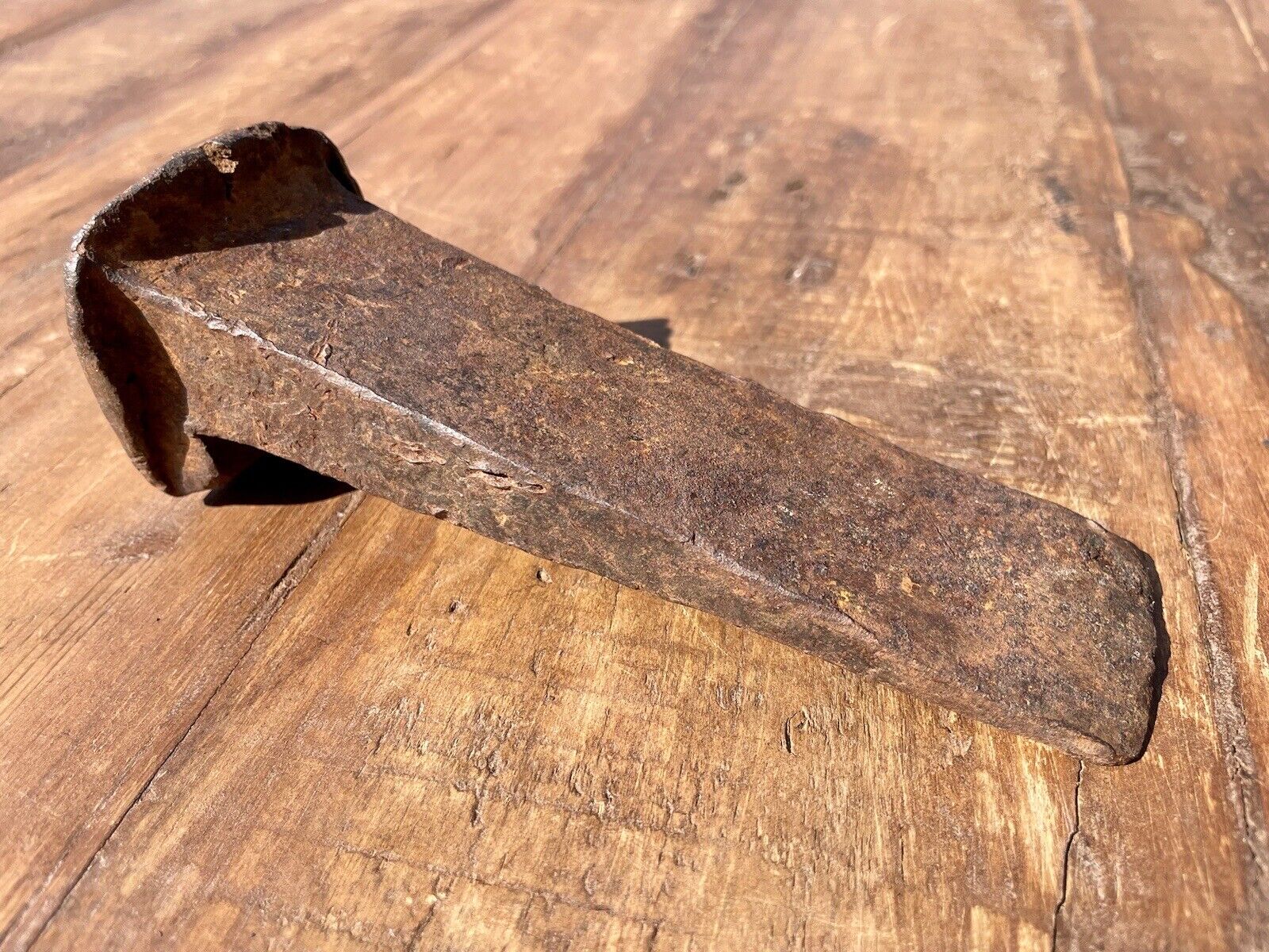 Antique Vintage Hand Forged  Wedge/Steel log wood Splitter