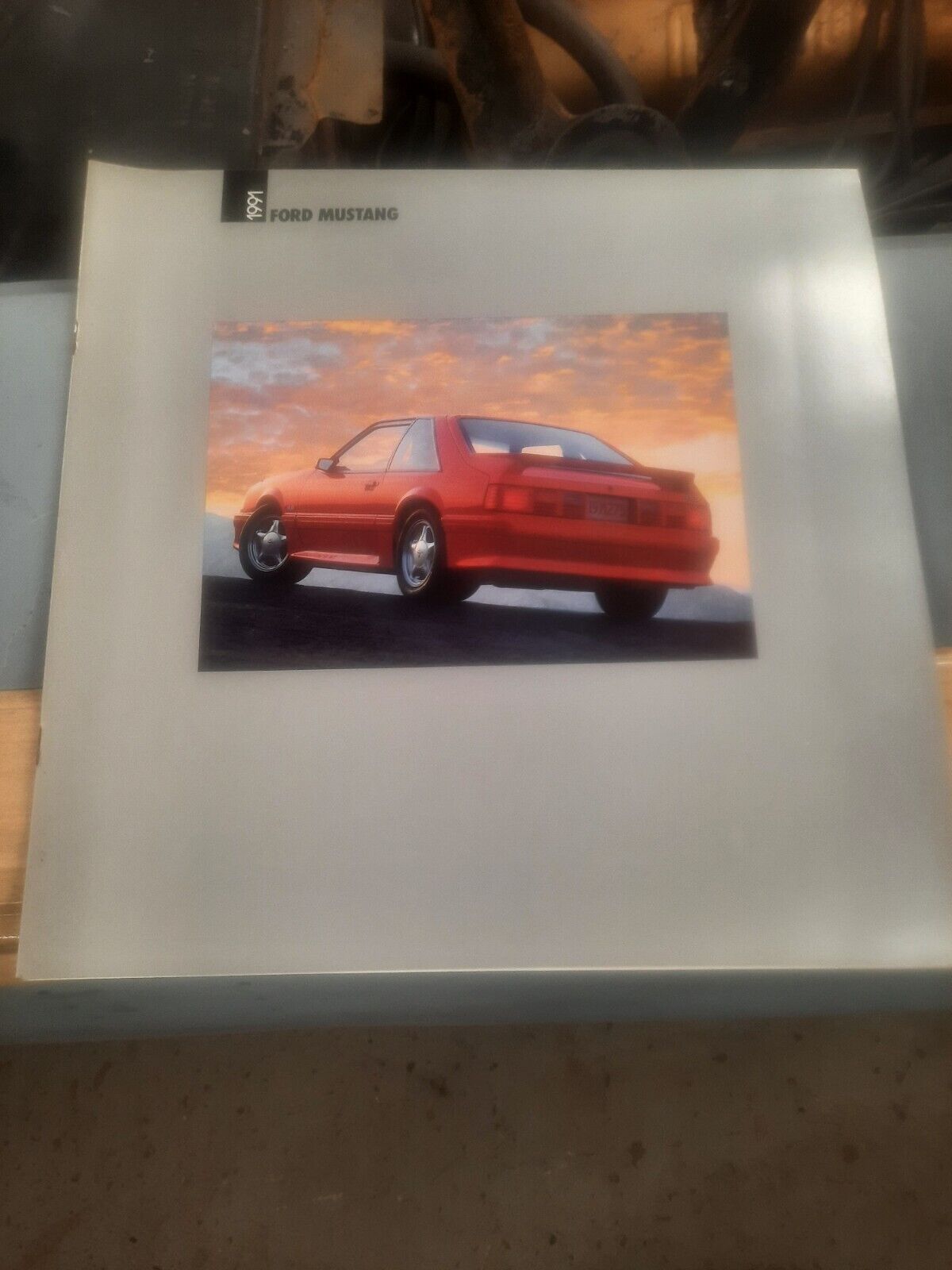 1991 Ford Mustang Sales Brochure