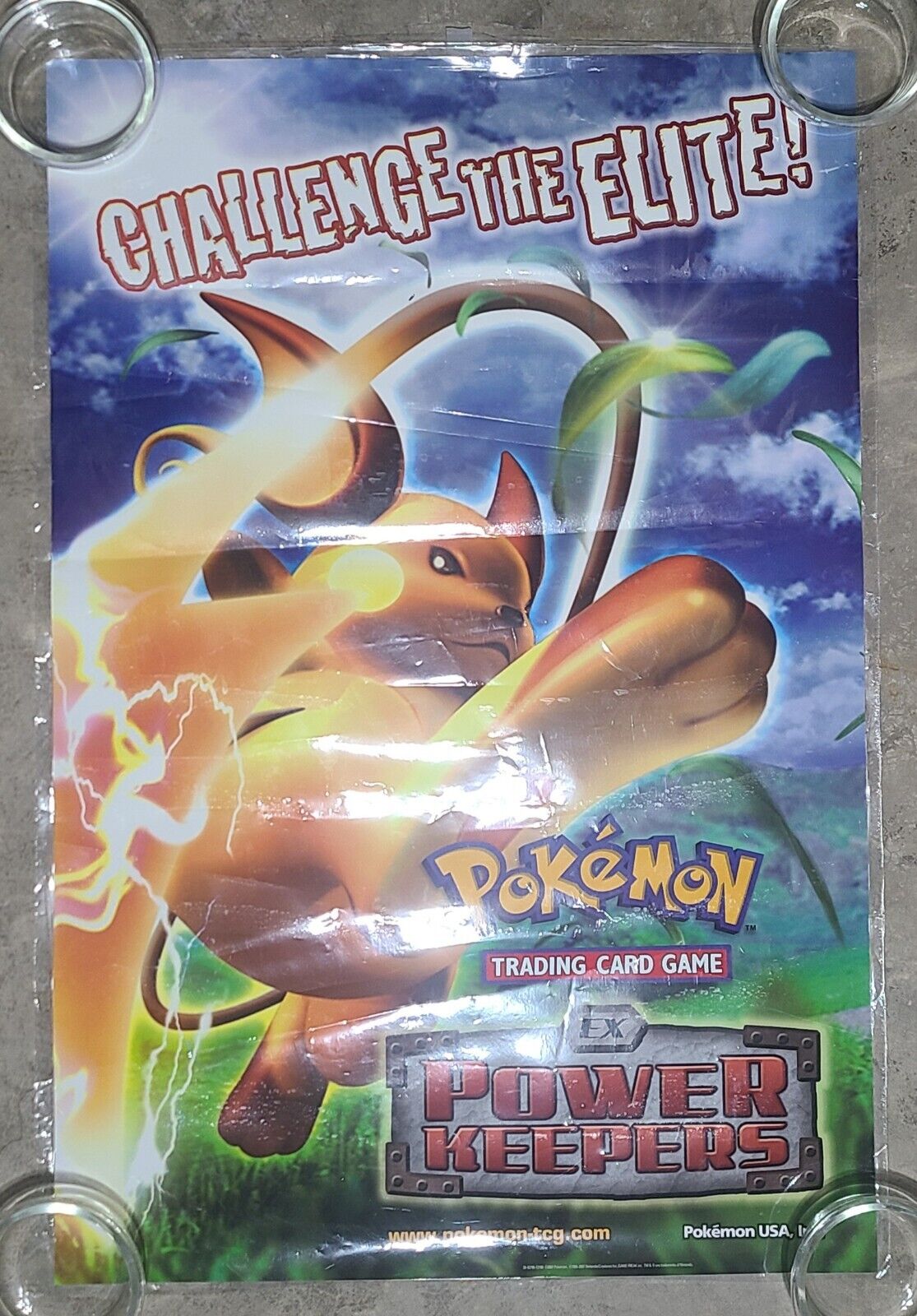Pokemon EX Powers keepers pre release poster