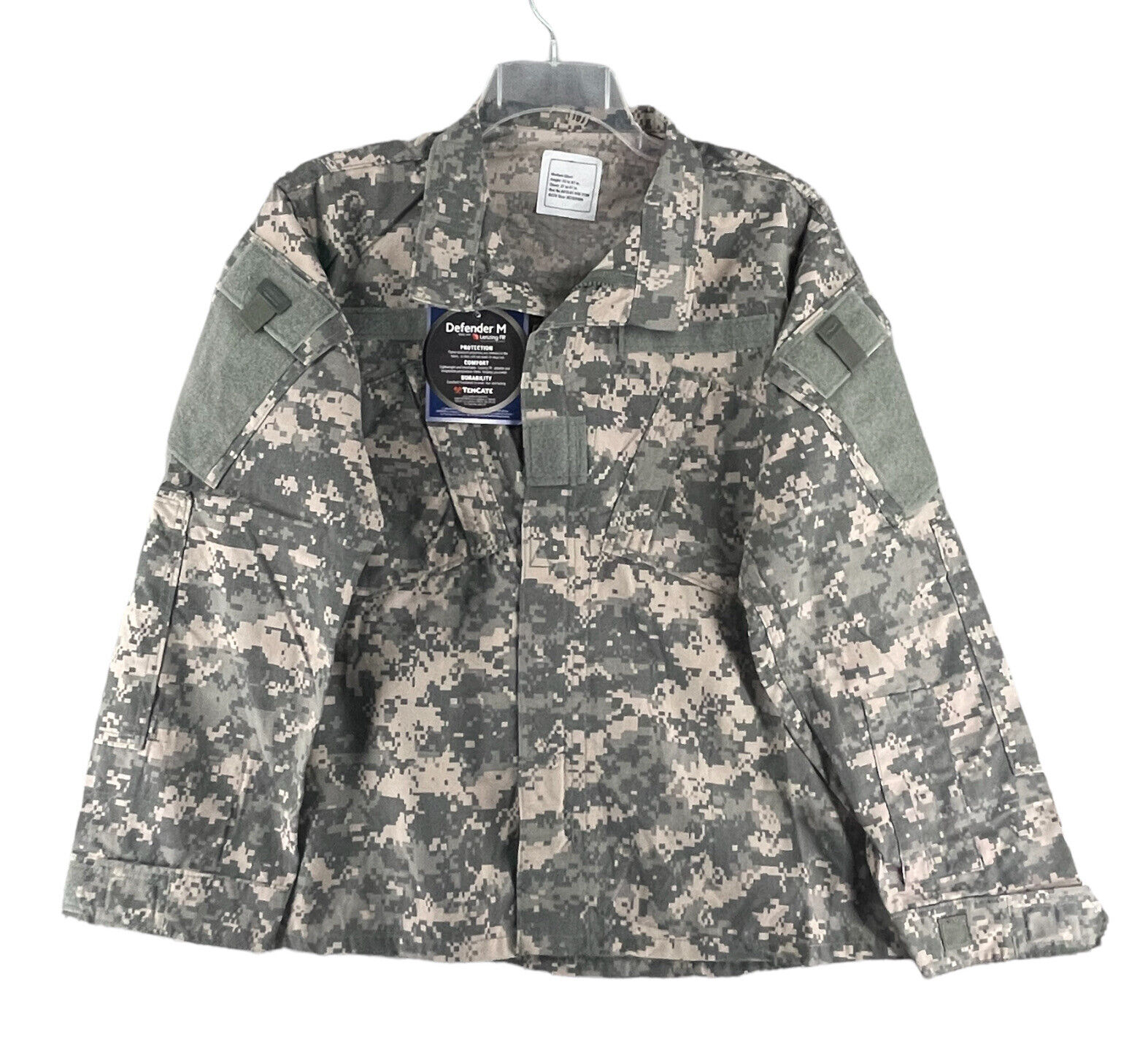 Army Combat Uniform Coat Mens Medium Short Flame Resistant Jacket ACU