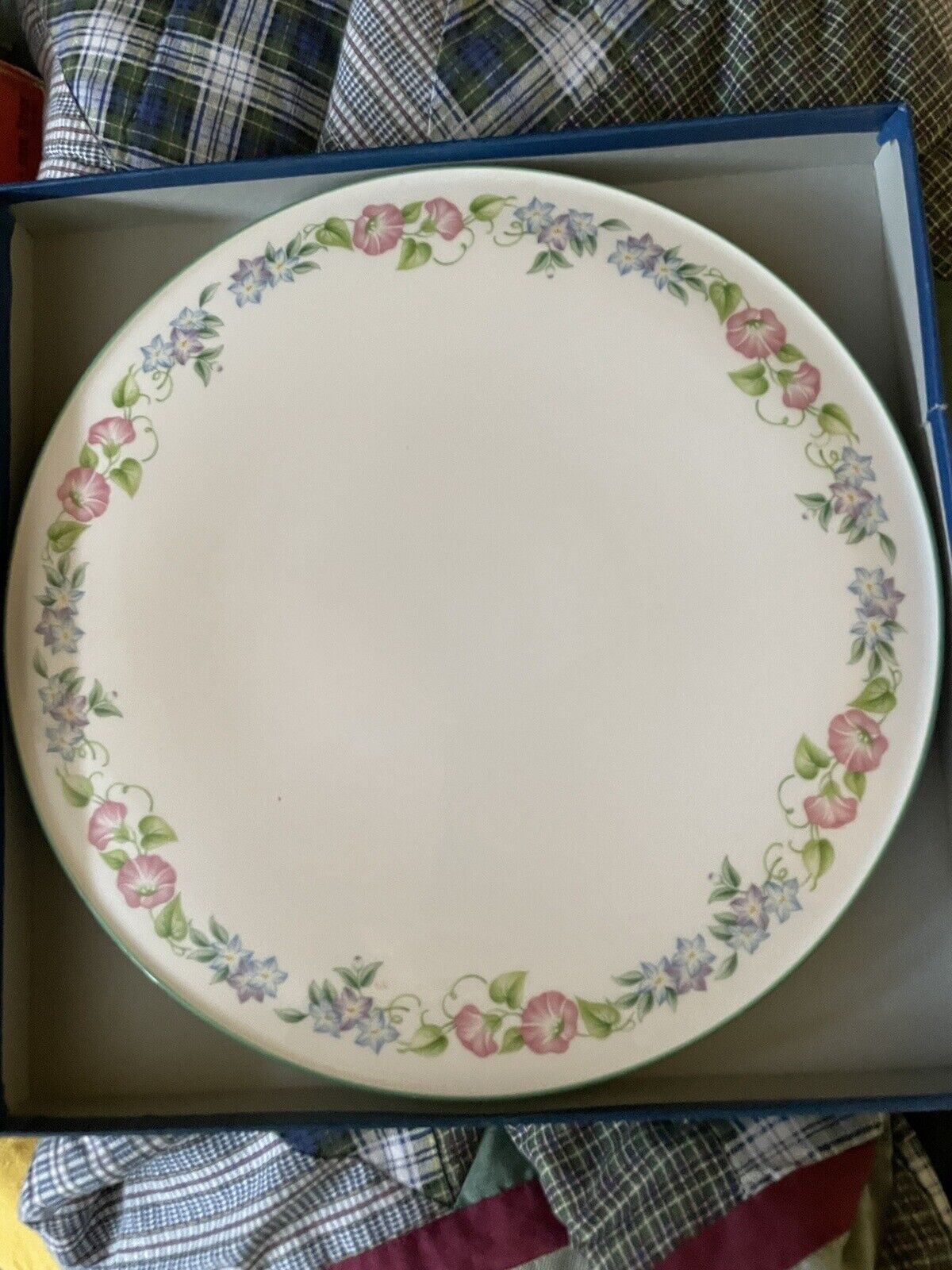 Royal Worcester 11” China Plate Vintage