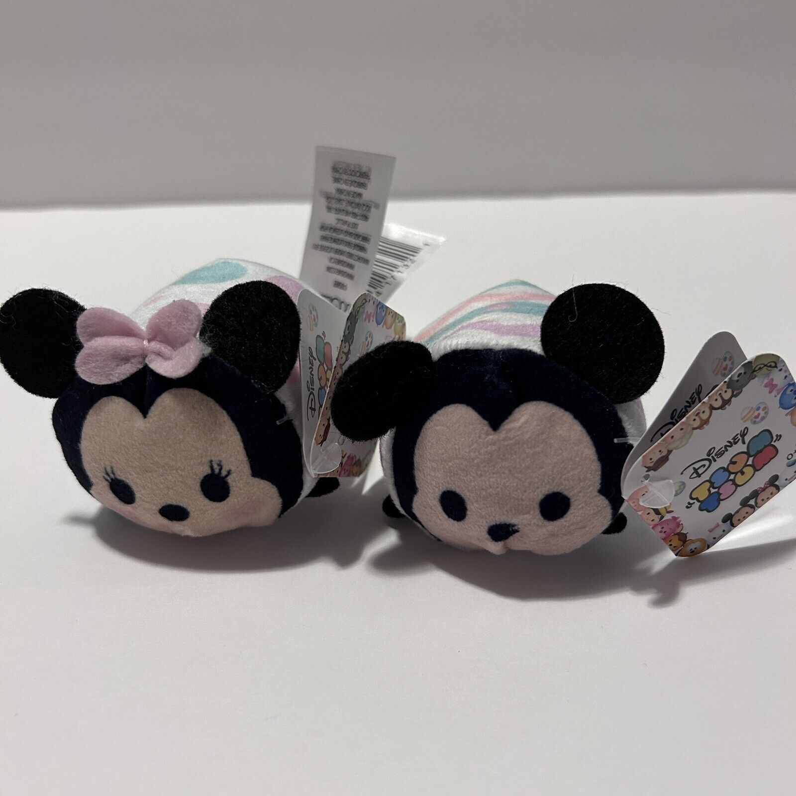 Disney Tsum Tsum Easter 2024 | Mickey and Minnie Set | Pastel Egg Variations NWT