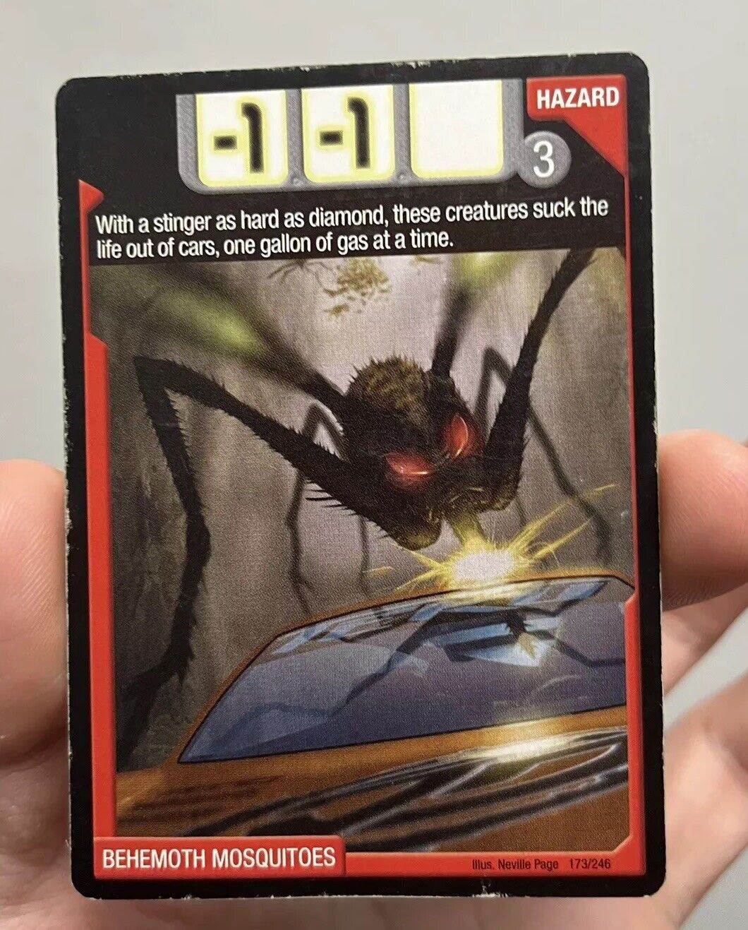 Acceleracers Behemoth Mosquitoes Card 173/246 Collectible Card Game Hot Wheels