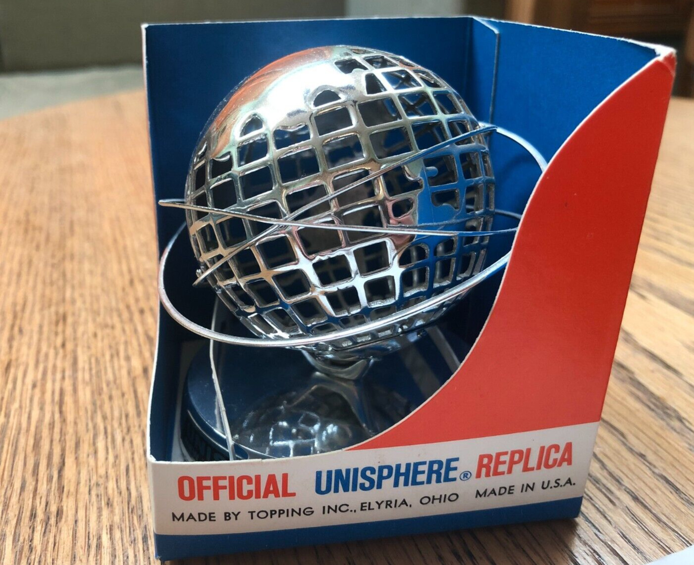 1964-65 New York World's Fair Official Unisphere Replica Model in Original Box