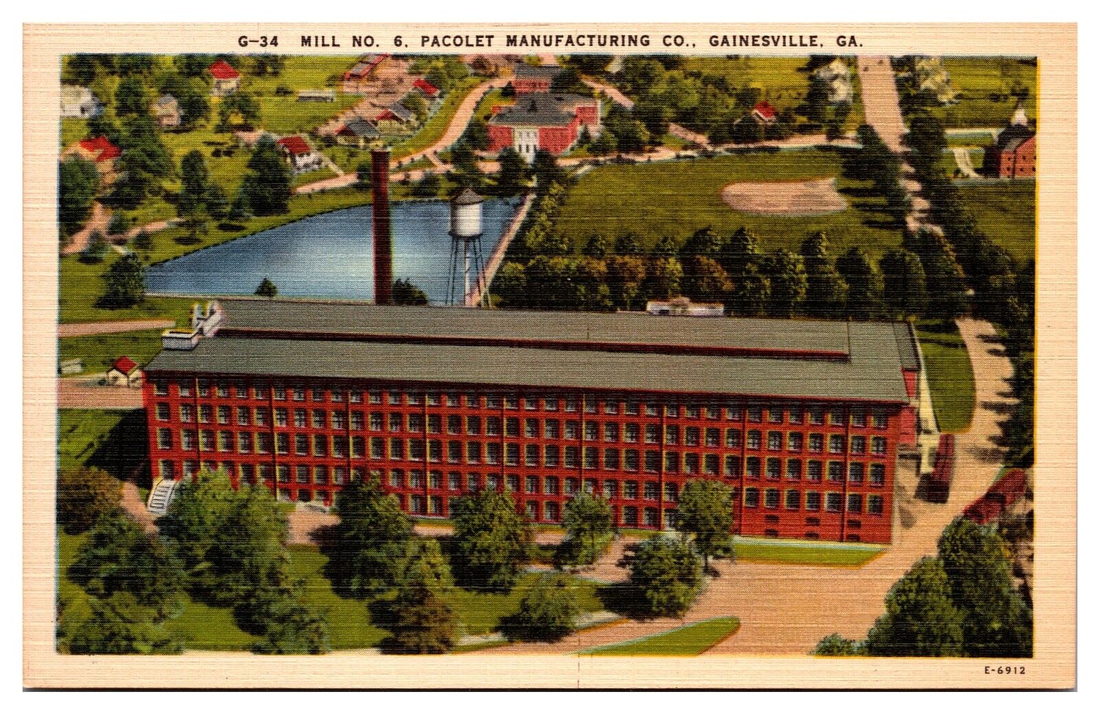 VTG Mill No.6 Pacolet Manufacturing Co.,  Textiles, Industrial, Gainesville, GA