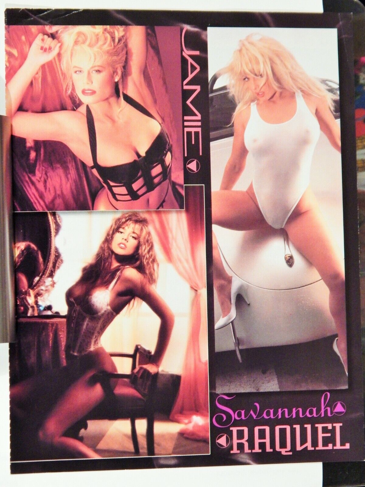SAVANNAH & RAQUEL DARRIAN 1980S TO 2000S VTG AD, MUCH SOUGHT COLLECTIBLE
