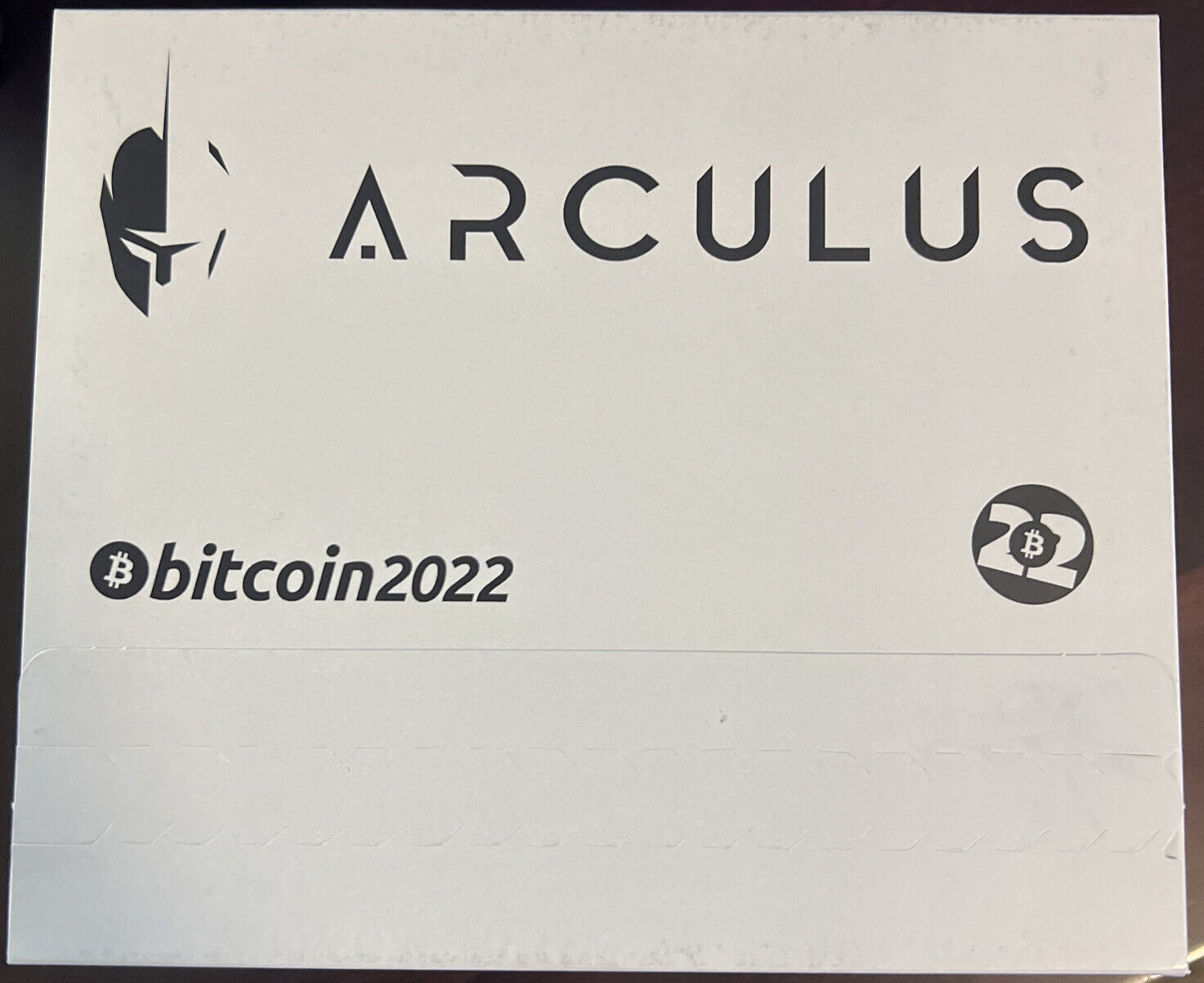 Arculus Crypto Cold Storage Wallet (Miami Bitcoin 2022 Conference Edition)