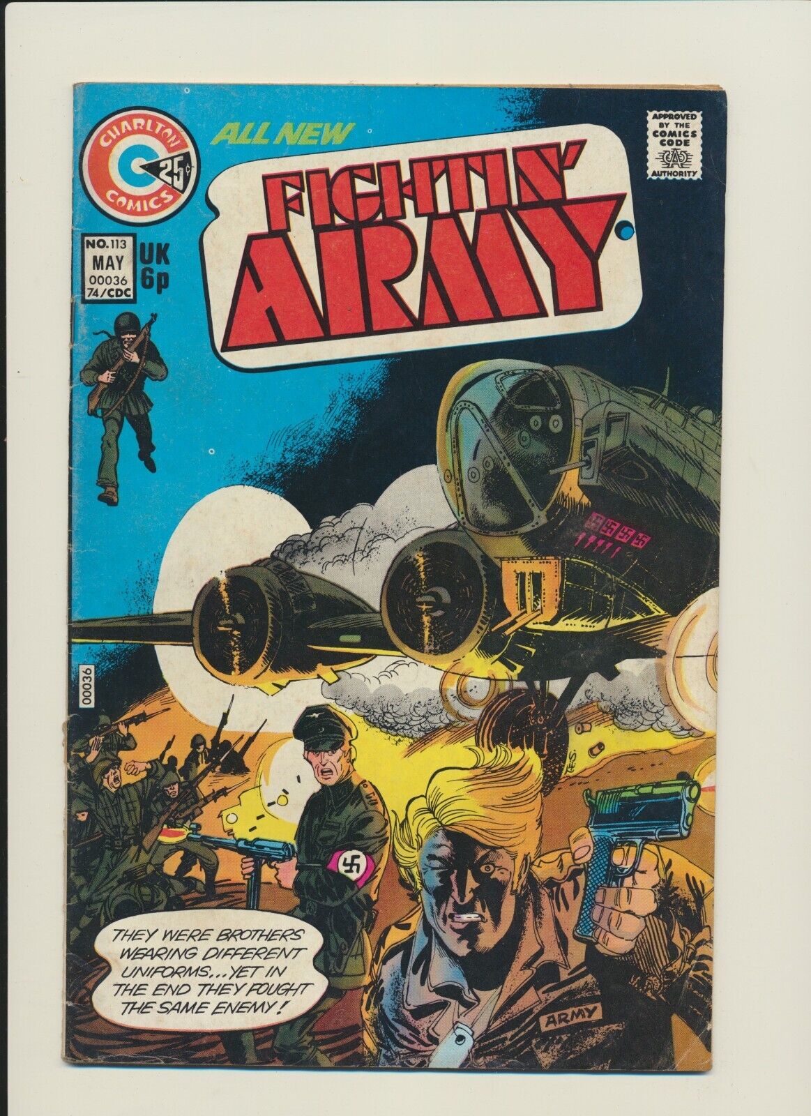 Fightin Army 113 Charlton comics Hi res Scans