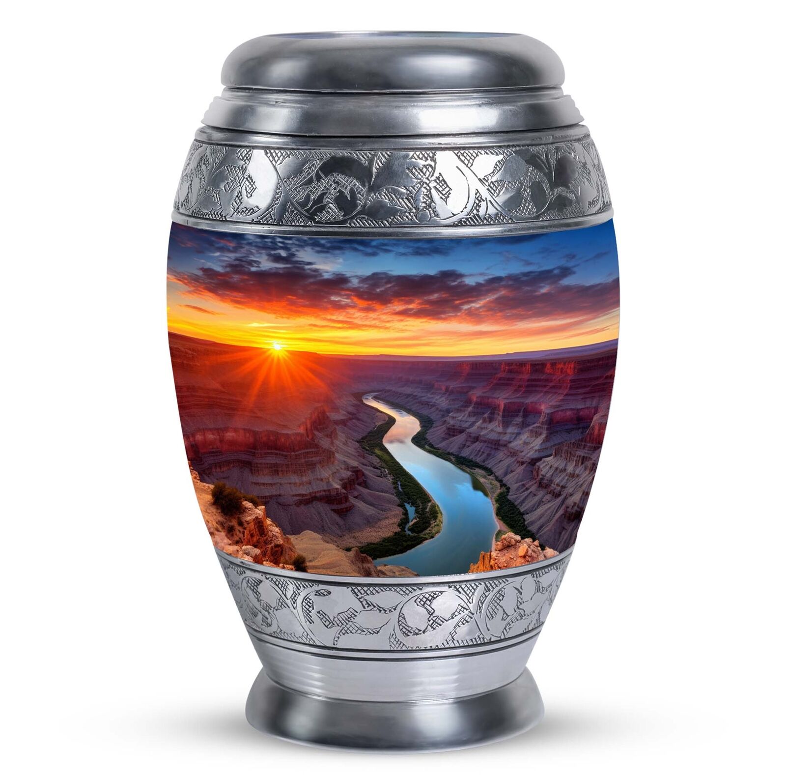 Urns For Human Ashes Adult Female Sunset At The Grand Canyon (10 Inch) Large Urn