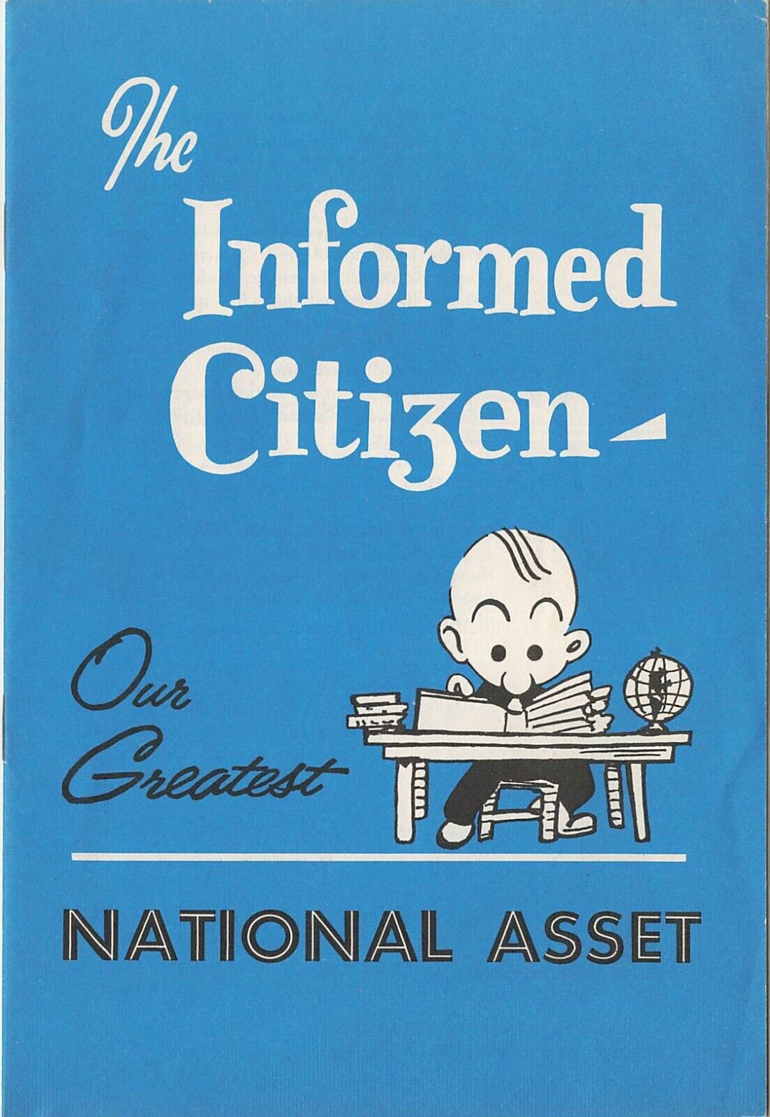 1950s Sandia Corp Booklet The Informed Citizen Out Greatest National Asset