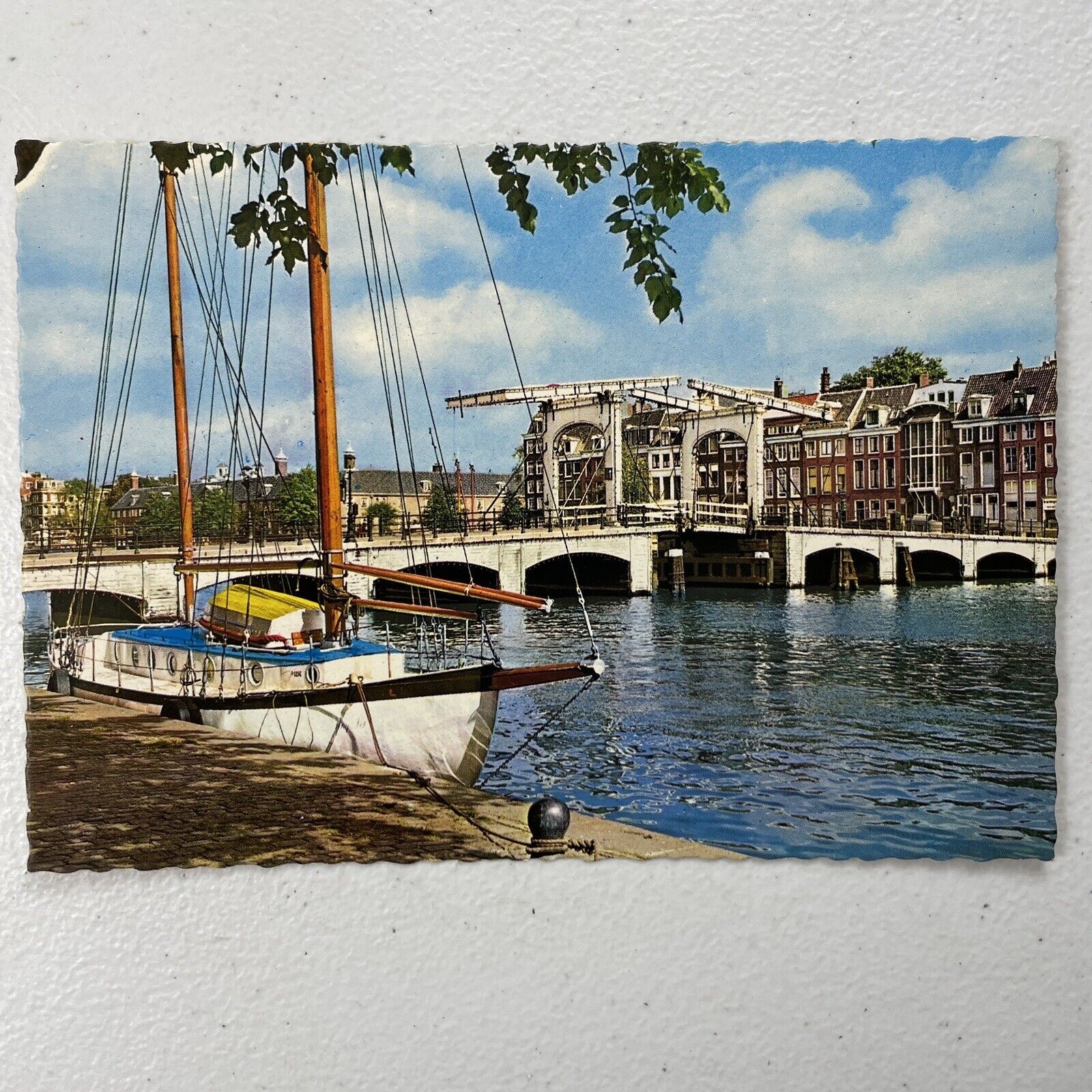 Vintage 1960s Postcard, Amsterdam, Holland - Unposted