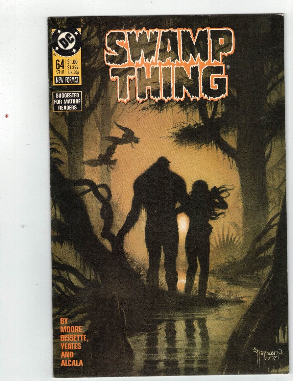 SWAMP THING #64    DC, 1987  ALAN MOORE  VF or better