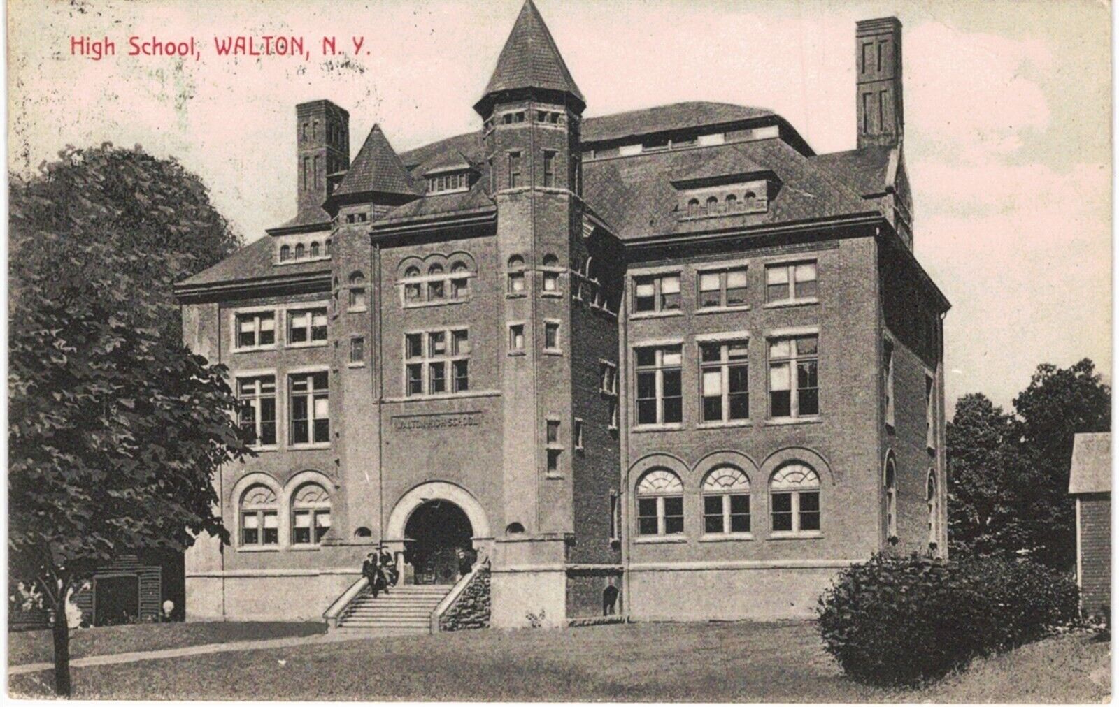 Walton High School    1910  NY 