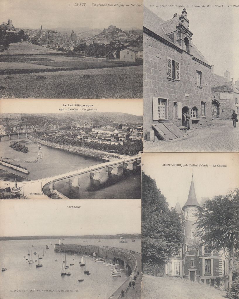 FRANCE FRANCE 100,000 Vintage Postcards Pre-1940 (L6163)