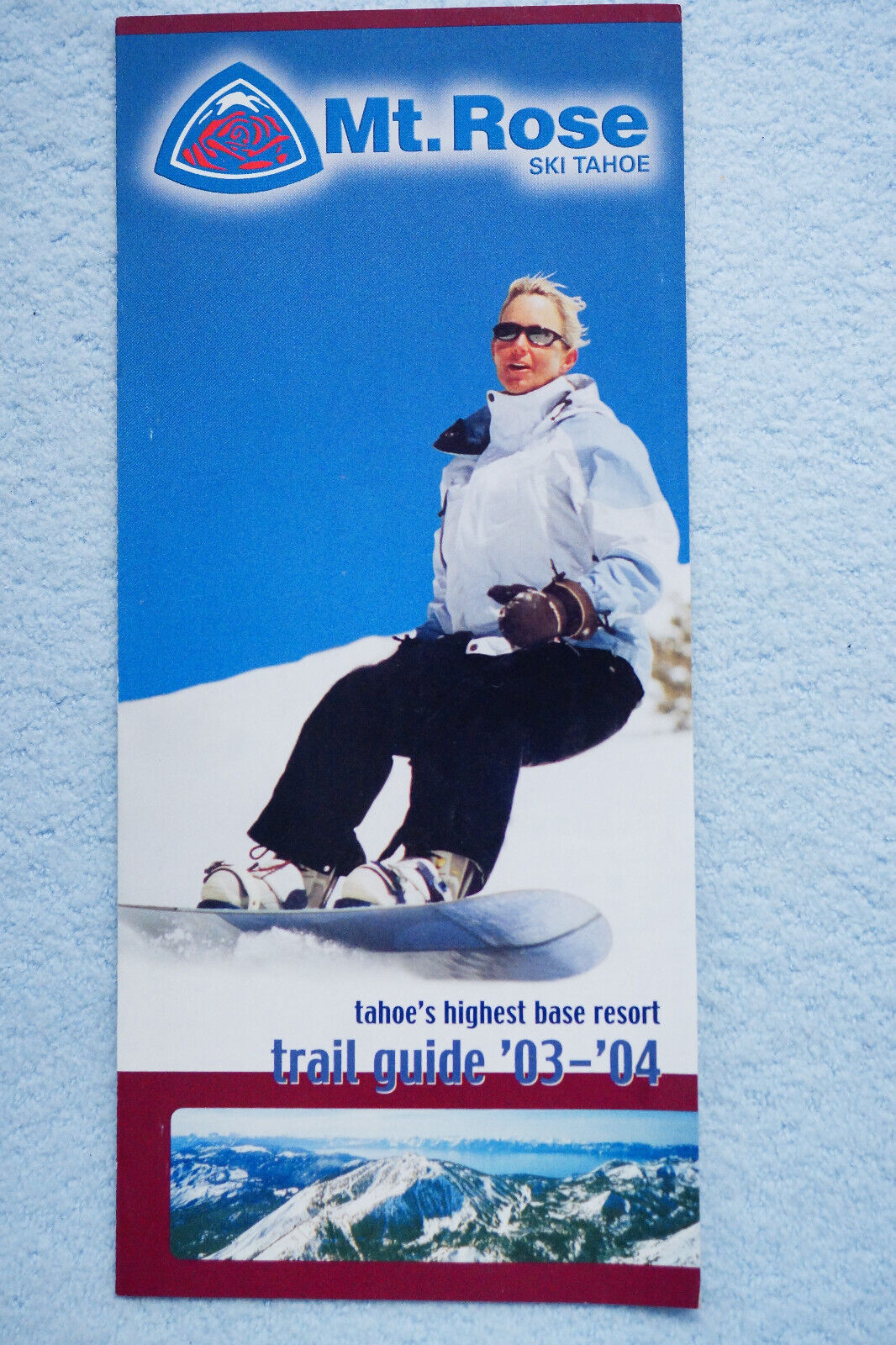 Mt. Rose - Ski Tahoe - Trail Guide - 2003-4 - California
