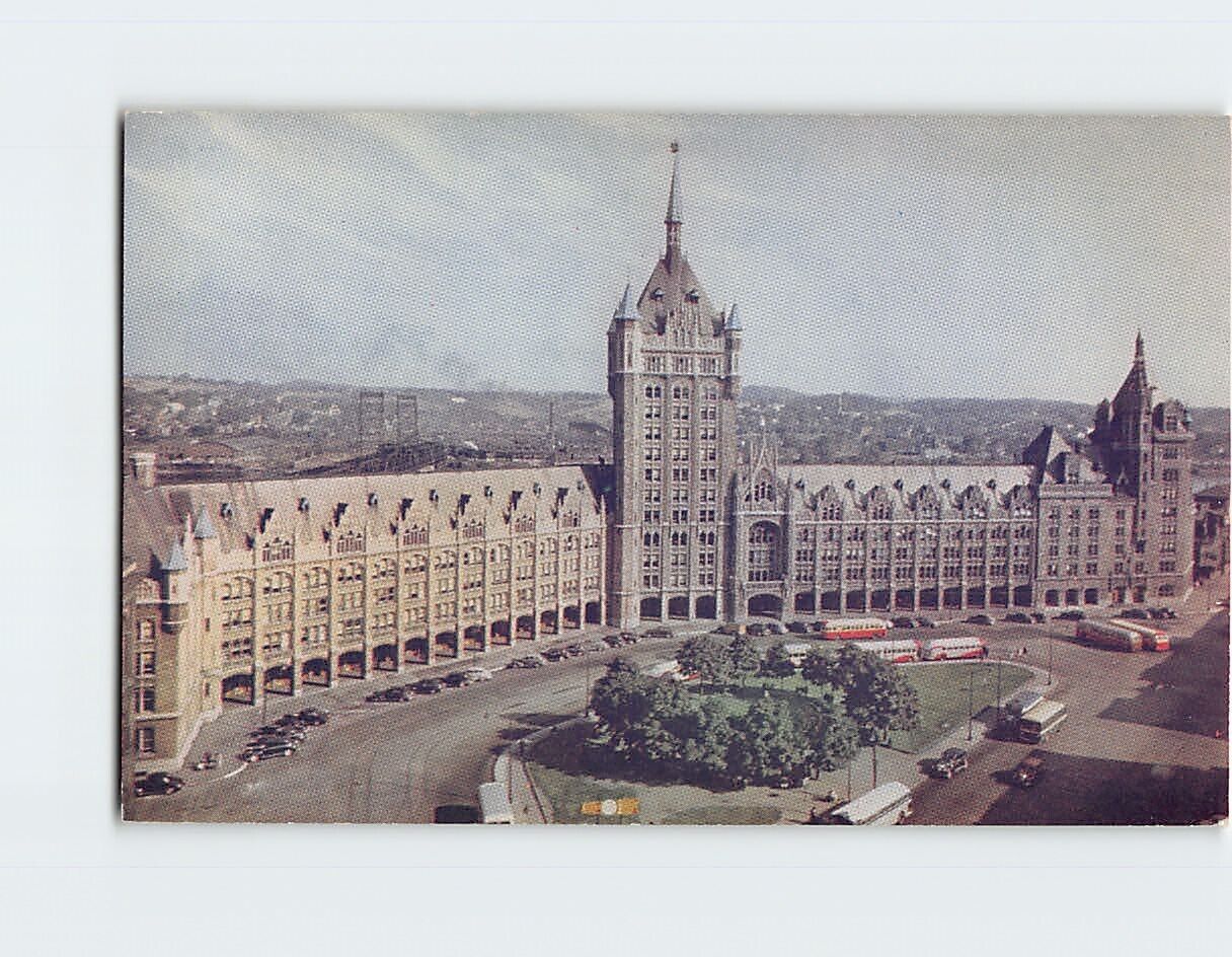 Postcard D. & H. Office Building, Albany, New York