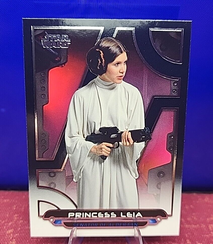 2018 Topps Star Wars Galactic Files SP Short-Print Variant ANH5 - Princess Leia