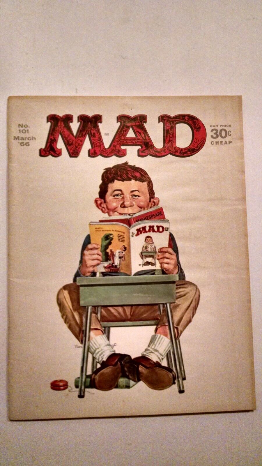 MAD MAGAZINE # 101 - MARCH 1966 - Great Condition 
