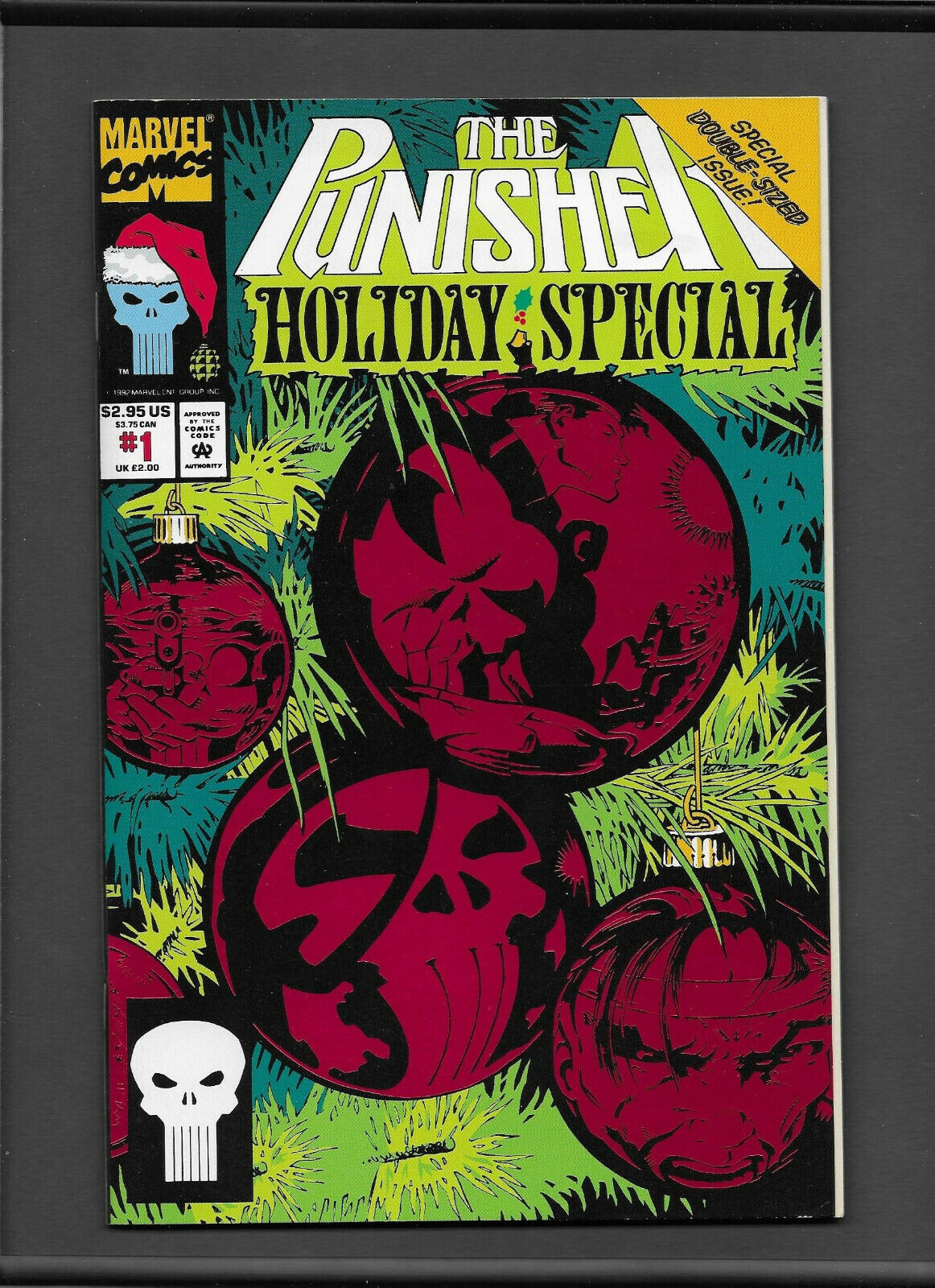 Punisher Holiday Special #1 | Very Fine (8.0) | Double-Size | Red Foil Cover