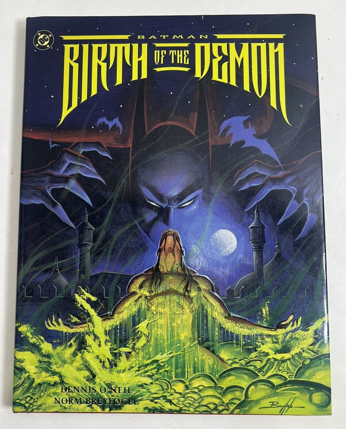 DC Batman Birth of the Demon: Dennis O\'Neil & Norm Breyfogle Hardcover 1992