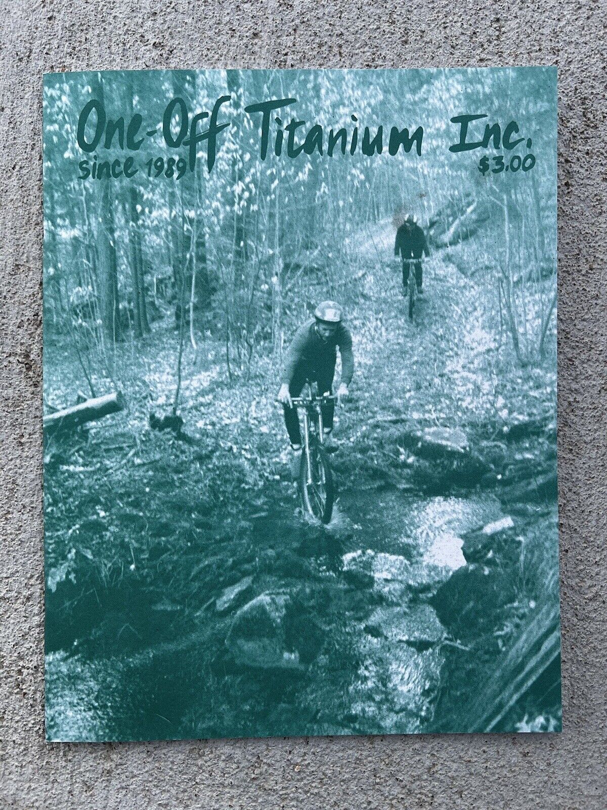 Vintage 1989 One-Off Titanium Frame Bicycle Brochure Catalog Mountain Bike RARE
