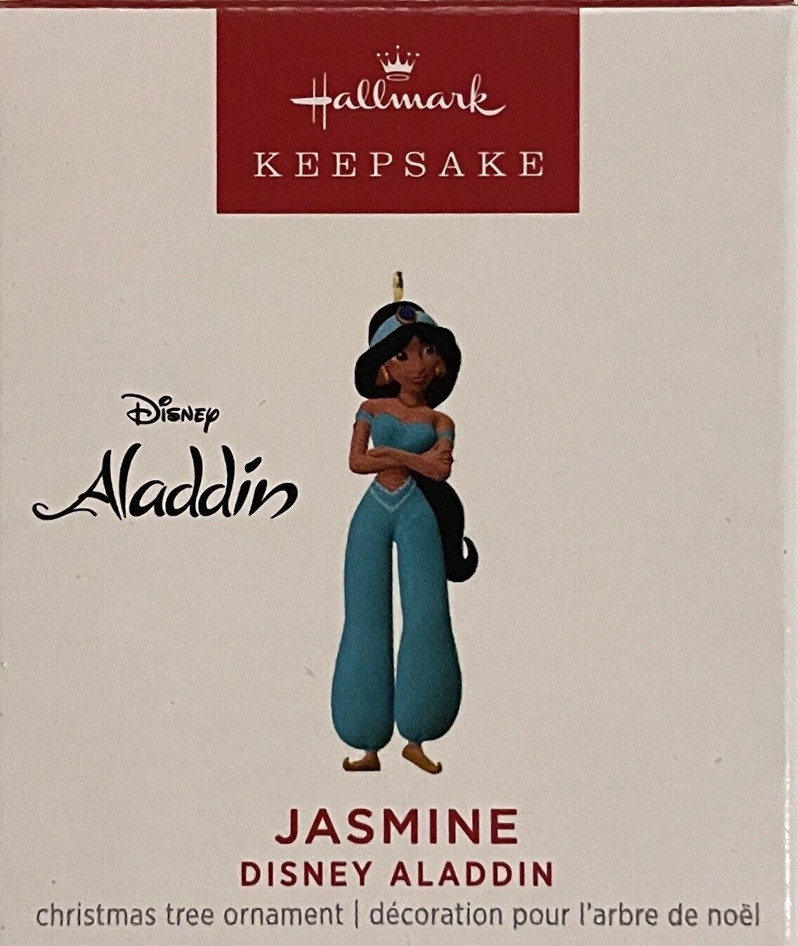 Hallmark Keepsake 2023 Aladdin Jasmine Disney Princess Miniature Ornament