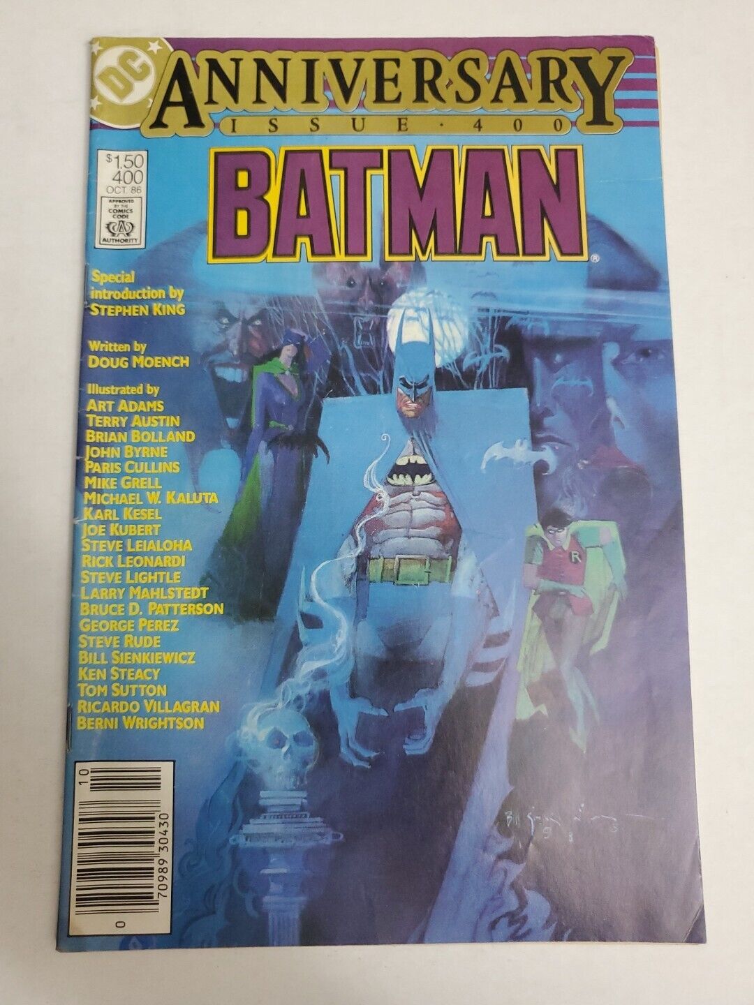 Batman 400 DC Comics 1986 Newsstand Anniversary VFN