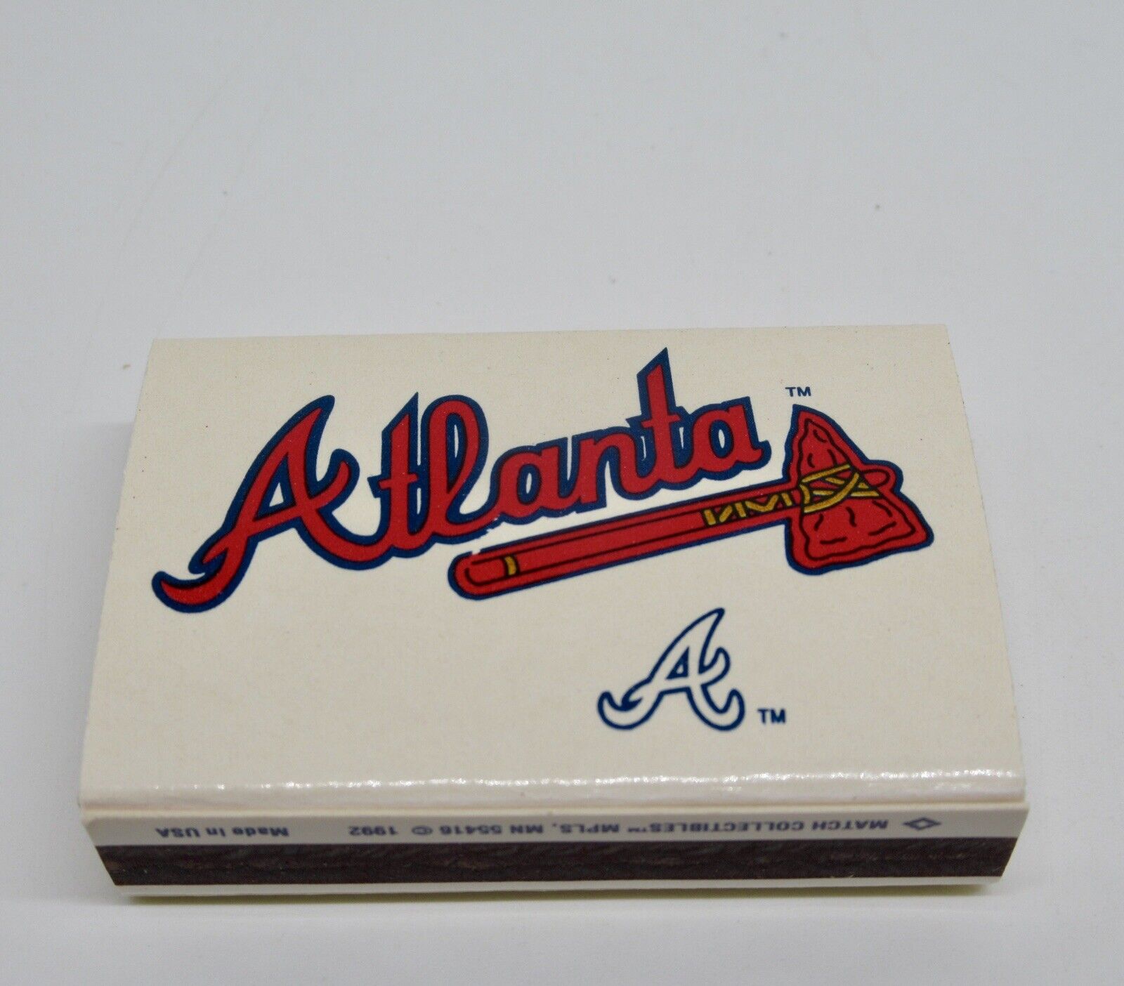 Atlanta Braves Major League Baseball Team FULL Matchbook / Matchbox