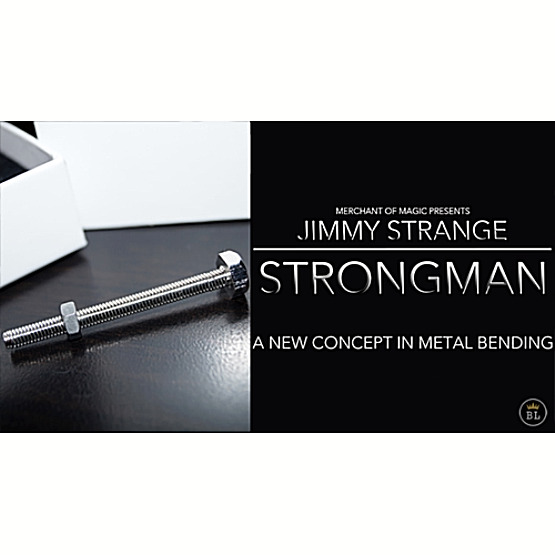 STRONG MAN STRONGMAN BEND A STEEL BOLT WITH YOUR MAGIC POWER JIMMY STRANGE EASY