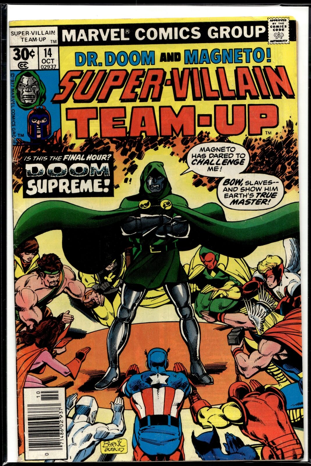 1977 Super Villain Team-Up #14 Marvel Comic