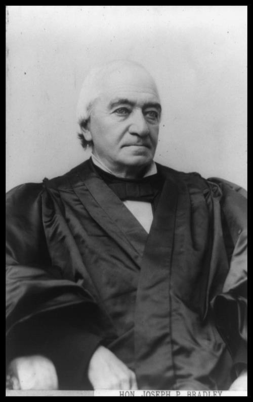 Joseph P. Bradley,Associate Justice of Supreme Court,1813-1892,judicial robes