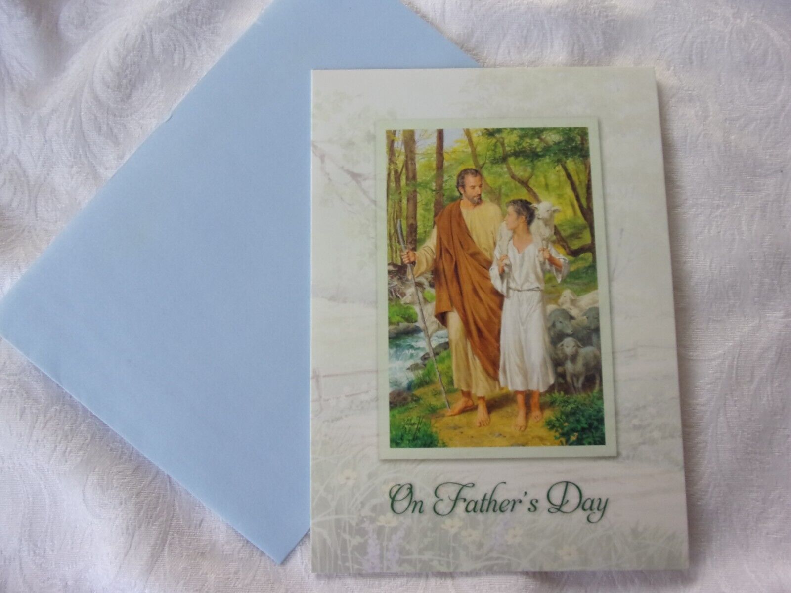 Vintage Fathers Day Greeting Card C195