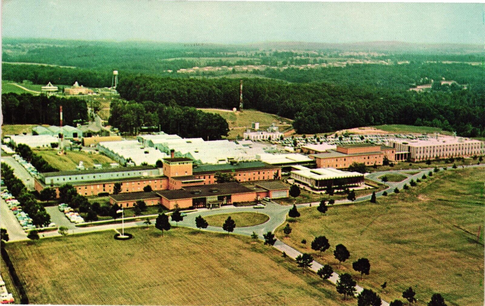The John Hopkins University Applies Physics Laboratory Maryland Vintage Postcard