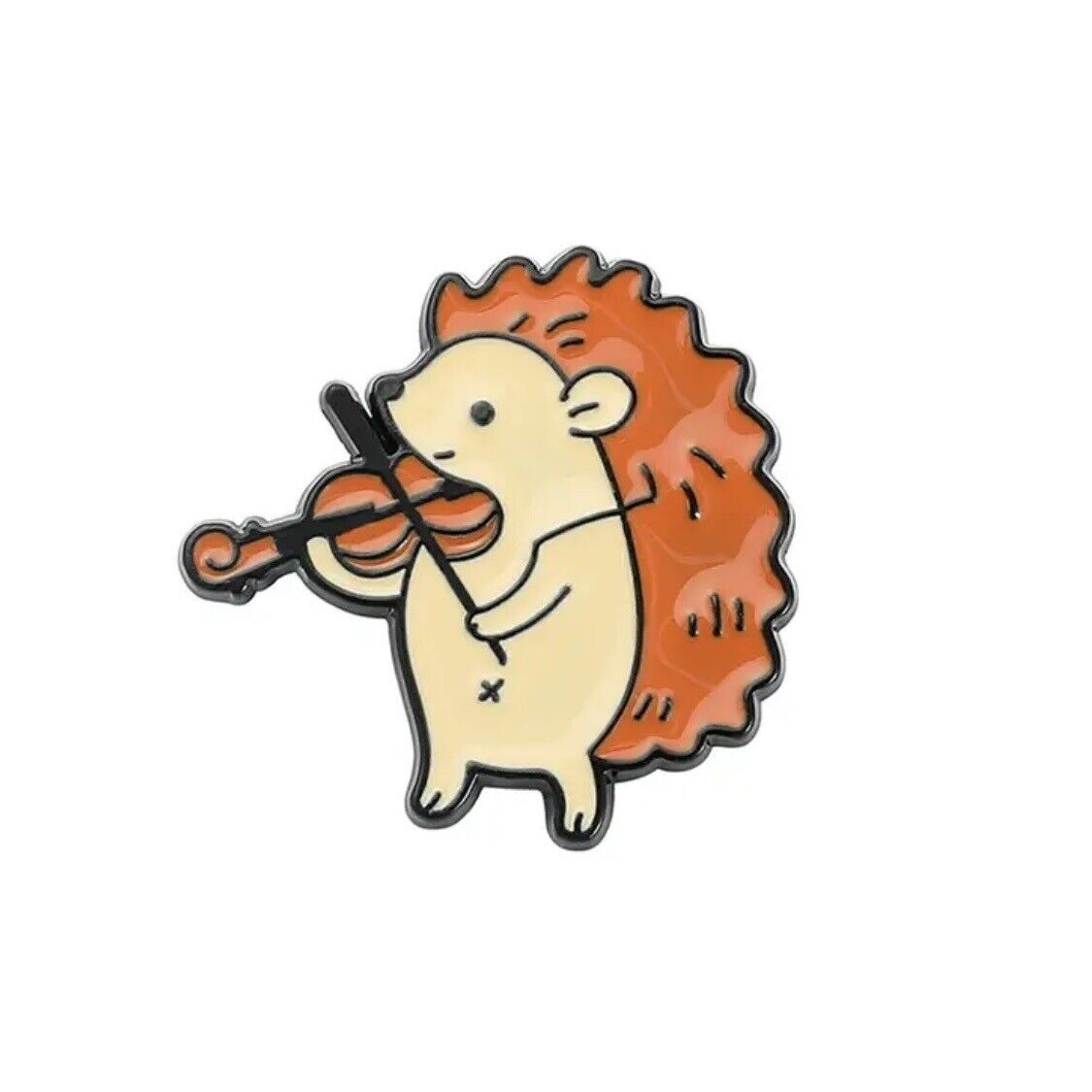 Cute Hedgehog Enamel Pin Badge