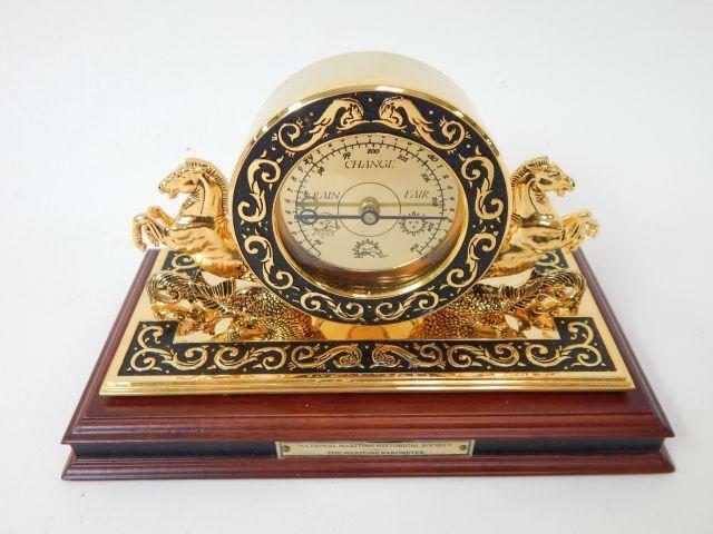 The Maritime Barometer Franklin Mint National Maritime Historical Society 