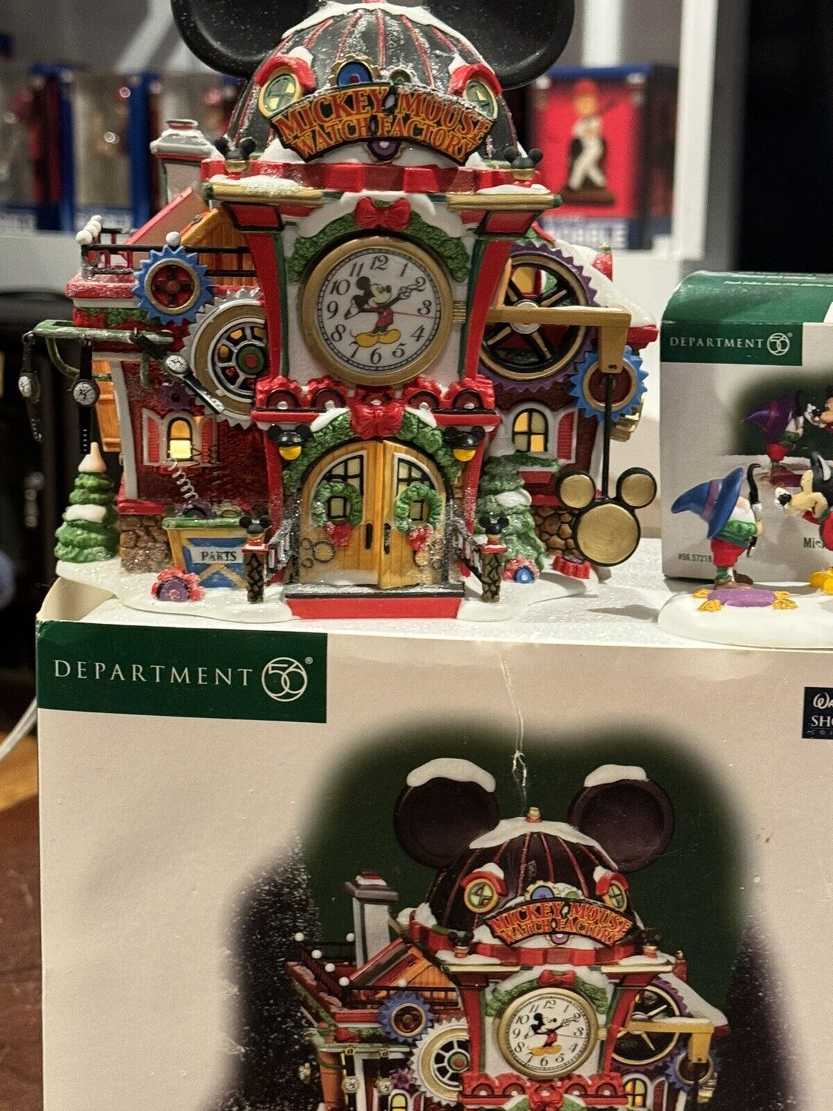 Department 56 Mickey Mouse Watch Factory