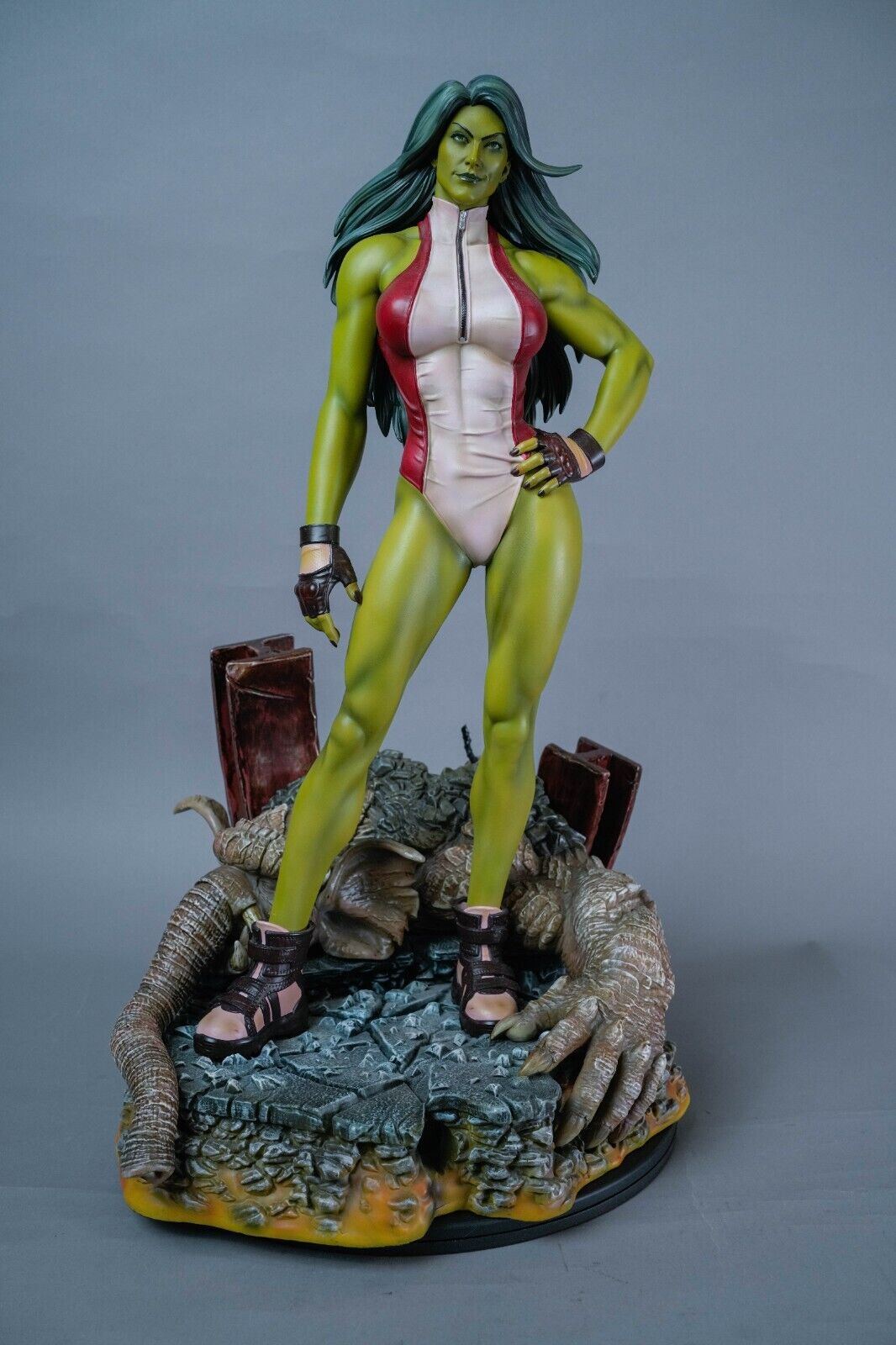 RARE*** Custom 1/4 She Hulk Fan Art Marvel MCU Sexy Resin Statue