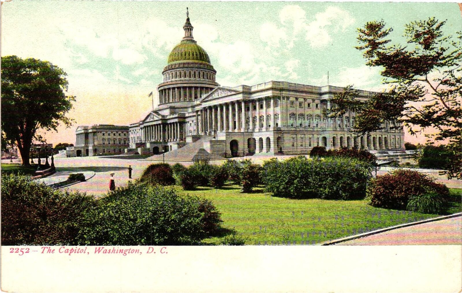 Vintage Postcard- The Capitol, Washington, DC Early 1900s