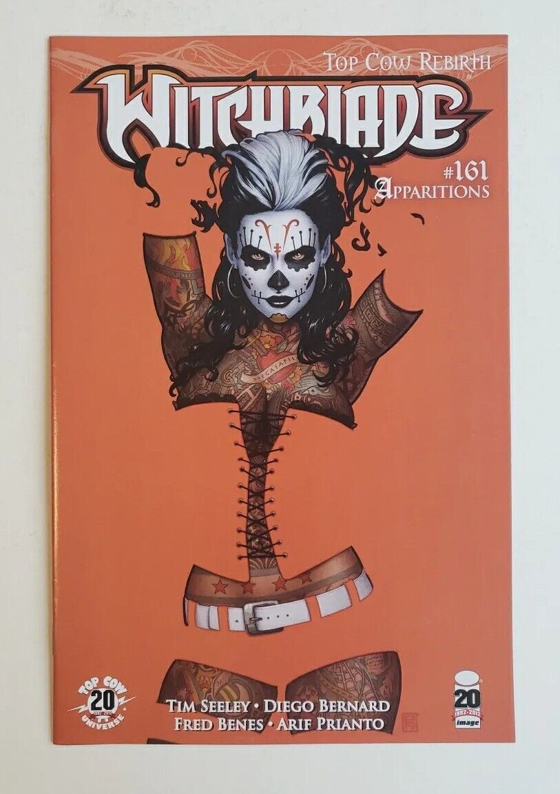 Witchblade #161 Cover By JTC Negative Space Cover Top Cow Image Comics